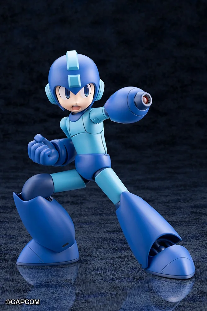 壽屋 GRANDE SCALE《洛克人11》洛克人 組裝模型登場!25公分大比例還原經典動作姿態 細節特寫