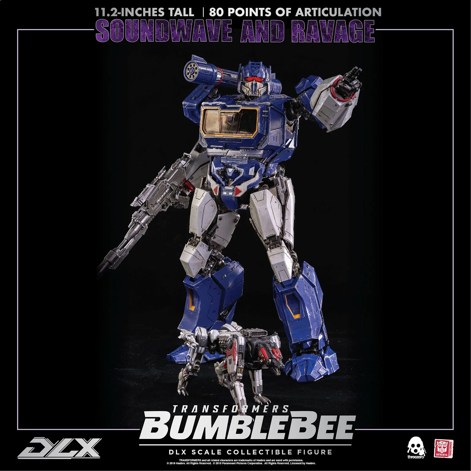 Threezero DLX《變形金剛》音波與機器狗(Soundwave and Ravage) 展示圖 (5)