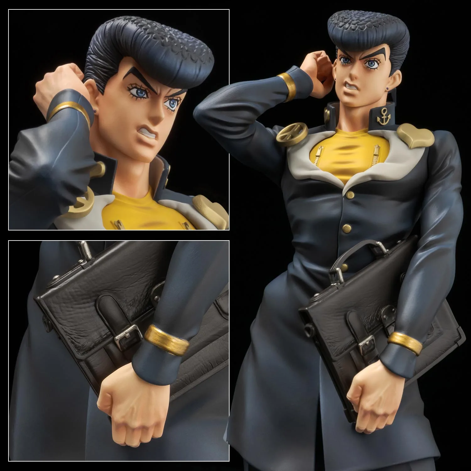 千值練《JOJO的奇妙冒險》東方仗助:瘋狂鑽石黃金工藝評測 展示照