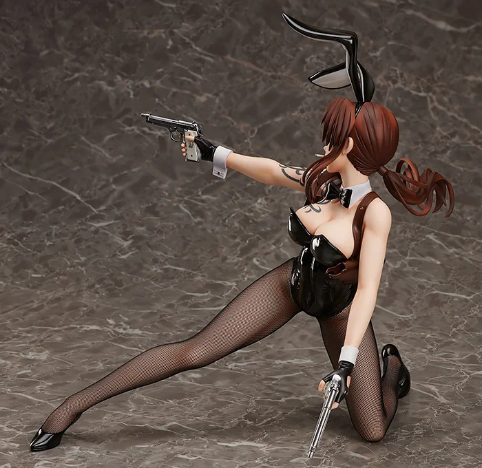 FREEing B-Style《黑礁 BLACK LAGOON》蕾薇 1/4 兔女郎公仔 細節展示特寫 (3)