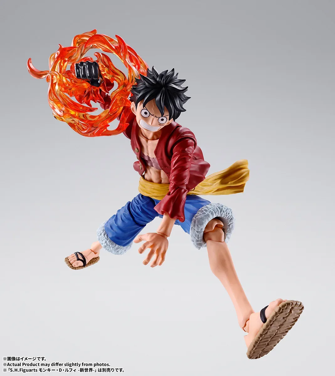 火拳銃與霸王色霸氣全開！S.H.Figuarts《航海王》蒙其·D·魯夫 -新世界- 配件組登場 細節特寫