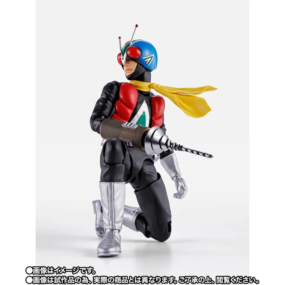重現假面騎士4號英姿！S.H.Figuarts 真骨彫製法《假面騎士V3》騎士人 榮光之昭和騎士版 登場 細節特寫