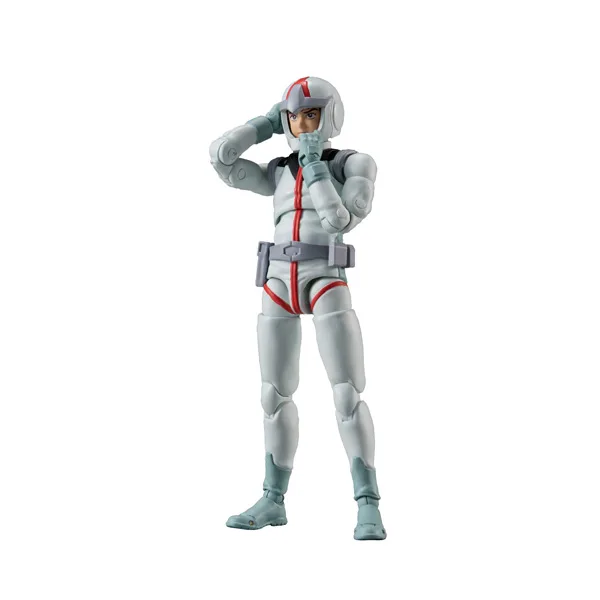 聯邦白色流星再臨!MegaHouse《機動戰士鋼彈》G.M.G. 地球聯邦軍 阿姆羅·雷 標準太空服 Ver. 可動公仔決定再販 細節特寫