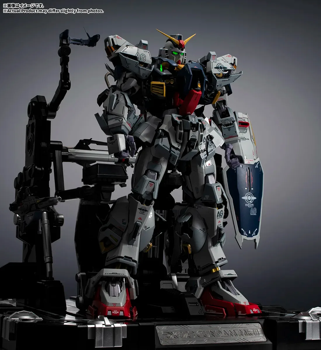 萬代頂級旗艦！METAL STRUCTURE 解體匠機 RX-178 鋼彈Mk-II（幽谷規格）霸氣降臨 細節特寫