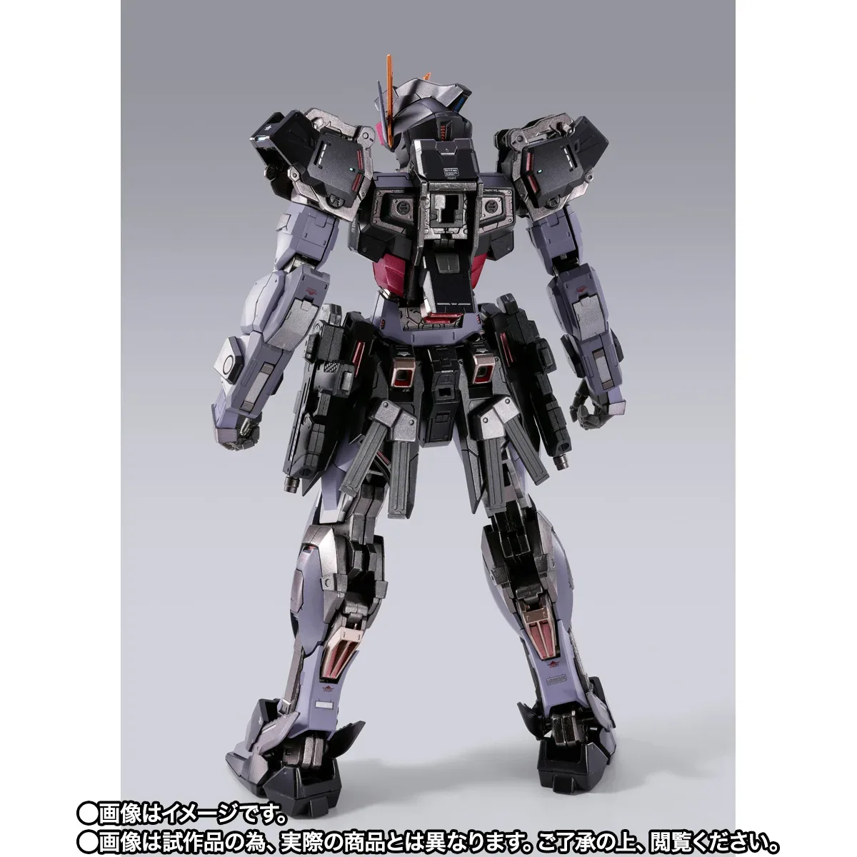 METAL BUILD《機動戰士鋼彈SEED C.E.73 -STARGAZER-》漆黑攻擊鋼彈 20 週年紀念配色合金可動模型登場 細節特寫