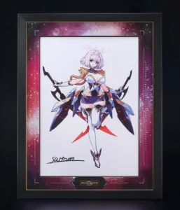 劇場版《GRIDMAN UNIVERSE》新條茜 Chaos New Order 複製原畫登場,saitom 筆下絕美姿態精緻裝框