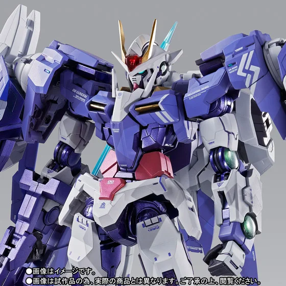 METAL BUILD《機動戰士鋼彈00》00 Raiser 碧藍量子型:旗艦工藝完全評測 官方展示照 1