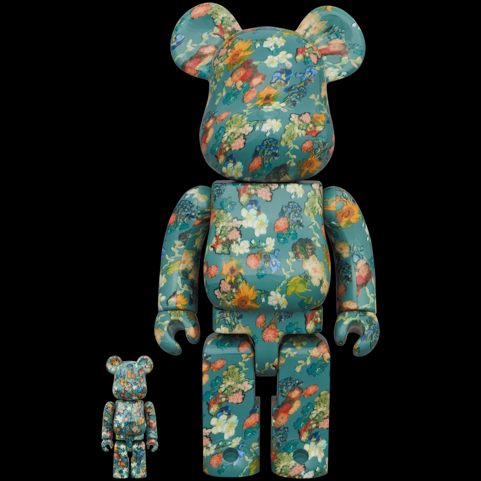 MEDICOM TOY BE@RBRICK 梵谷《星夜》(The Starry Night)MoMA 聯名 1000% 潮流公仔:旗艦工藝完全評測