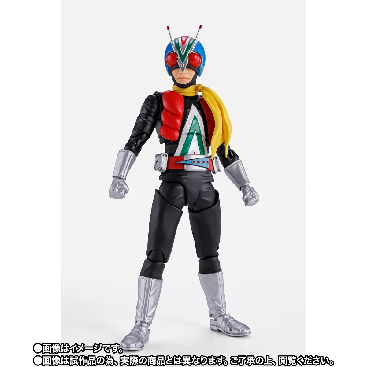 重現假面騎士4號英姿！S.H.Figuarts 真骨彫製法《假面騎士V3》騎士人 榮光之昭和騎士版 登場 細節特寫