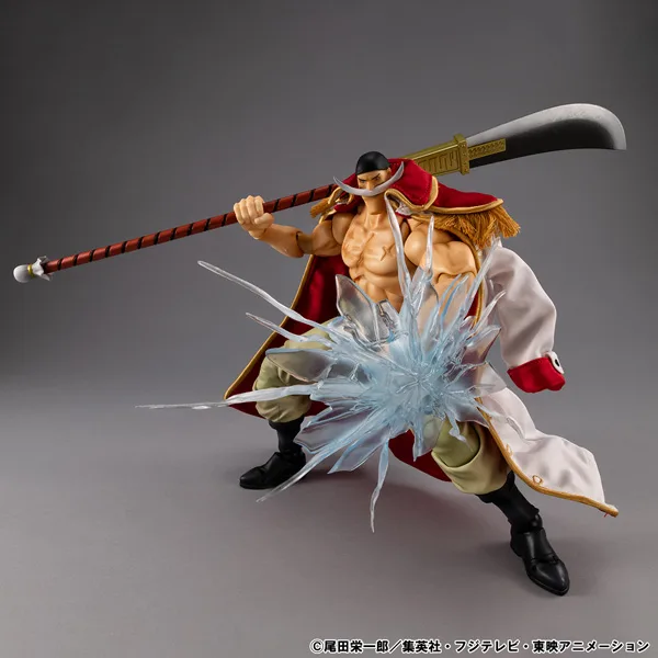 MegaHouse Variable Action Heroes《航海王》「白鬍子」艾德華·紐蓋特 Ver.1.5 可動公仔 2027年5月發售 細節特寫