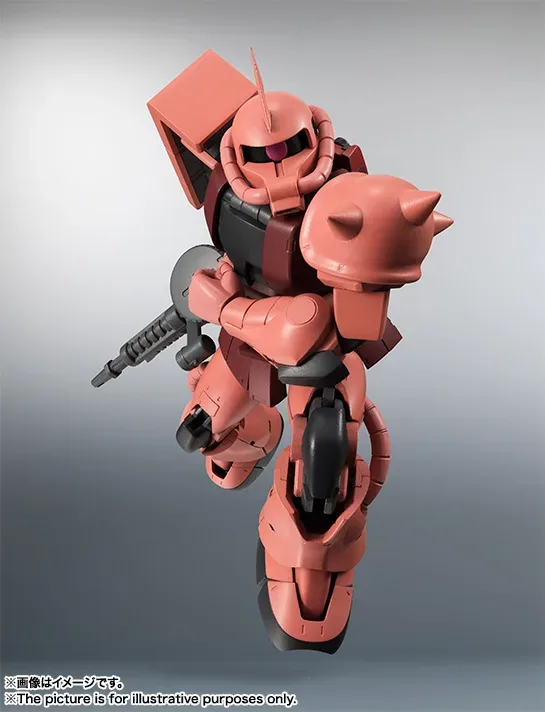 紅色彗星經典再臨！ROBOT魂 MS-06S 夏亞專用薩克 ver. A.N.I.M.E. 2027年4月發售 細節特寫