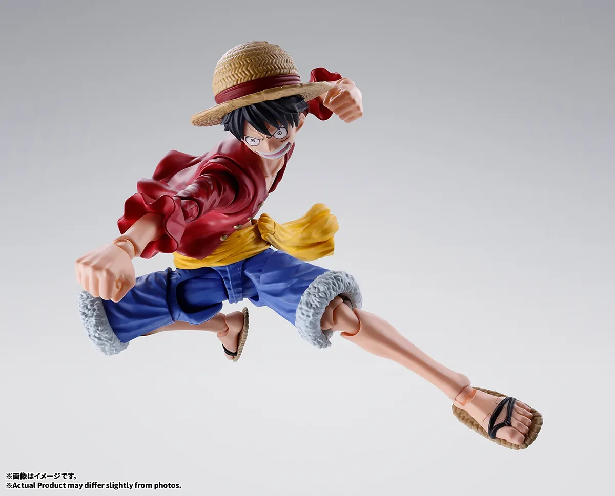 S.H.Figuarts《航海王》蒙其·D·魯夫 -新世界- 經典造型重磅登場!配件齊全預計 2027年4月發售 細節特寫