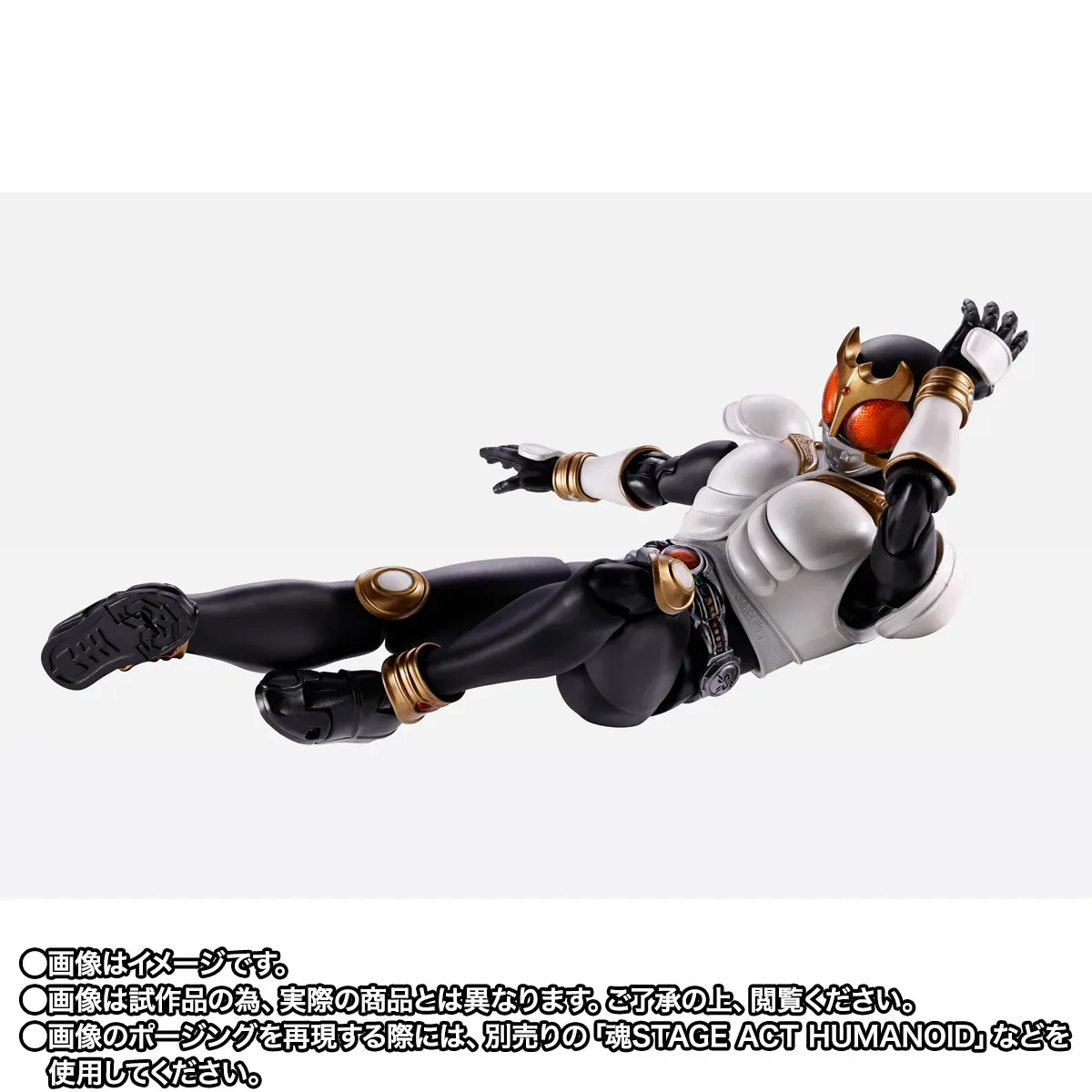 S.H.Figuarts 真骨彫製法《假面騎士空我》初生型態 55週年紀念版登場 附屬經典三連踢發光腳踝配件 細節特寫