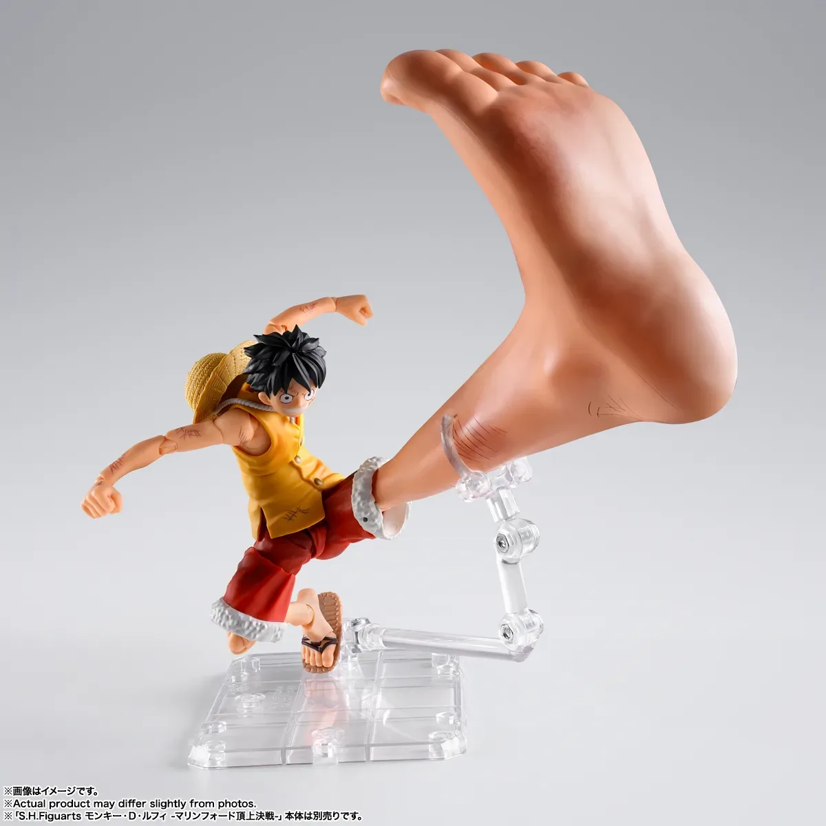 S.H.Figuarts《航海王》魯夫頂上決戰「三檔」配件套組 2026年10月17日正式發售 細節特寫
