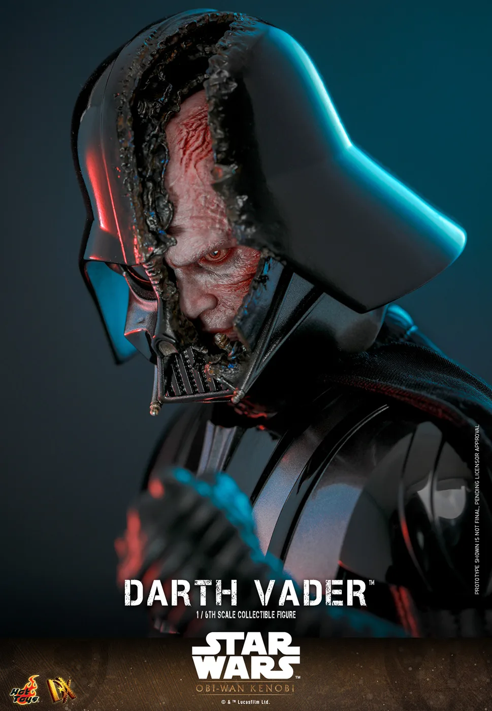 Hot Toys《星際大戰:歐比王·肯諾比》達斯·維達 豪華版 1/6 可動人偶:旗艦工藝完全評測 細節特寫