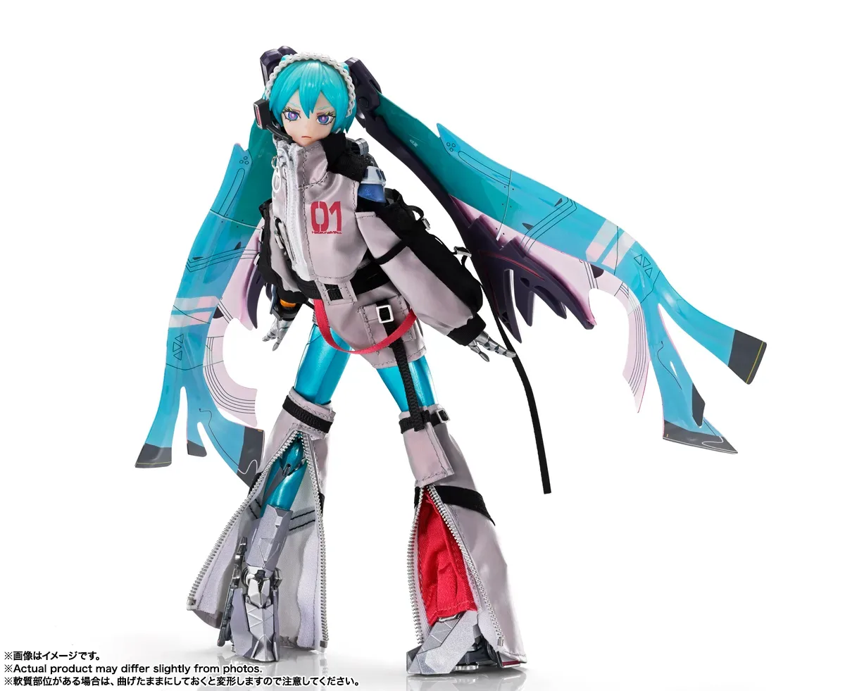 複合材質與合金骨架的機械歌姬!BANDAI SPIRITS「METAL BUILD 初音未來」2026年10月24日正式發售 細節特寫