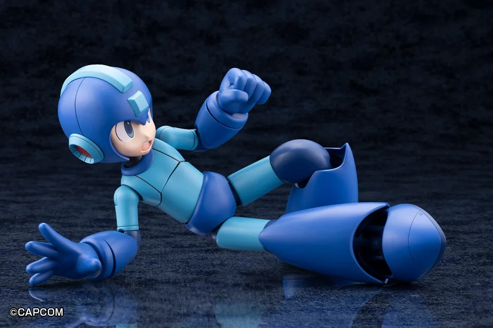 壽屋 GRANDE SCALE《洛克人11》洛克人 組裝模型登場!25公分大比例還原經典動作姿態 細節特寫