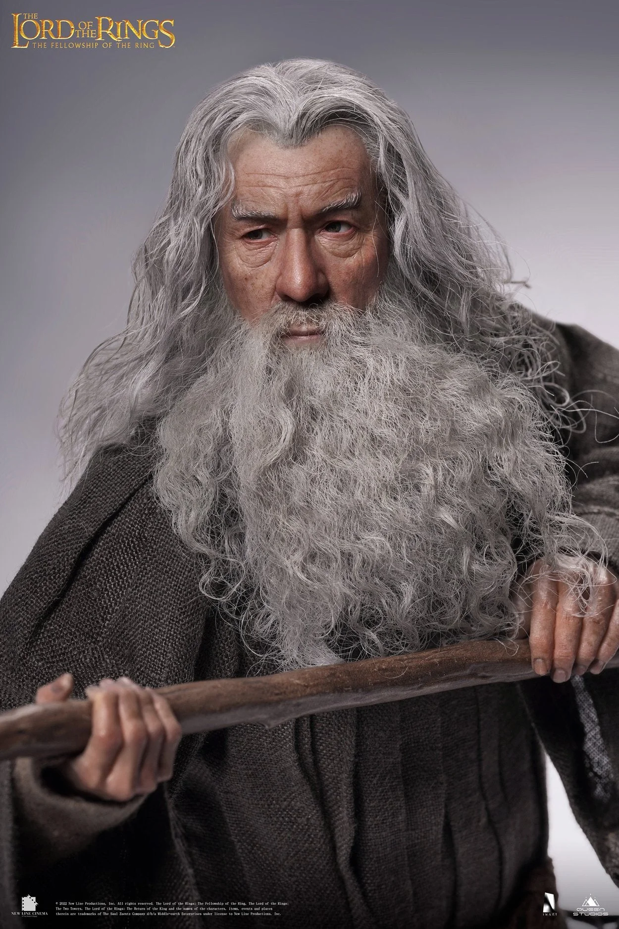 INART《魔戒:首部曲》灰袍甘道夫(Gandalf the Grey)1/6 收藏級可動人偶 細節展示 (8)
