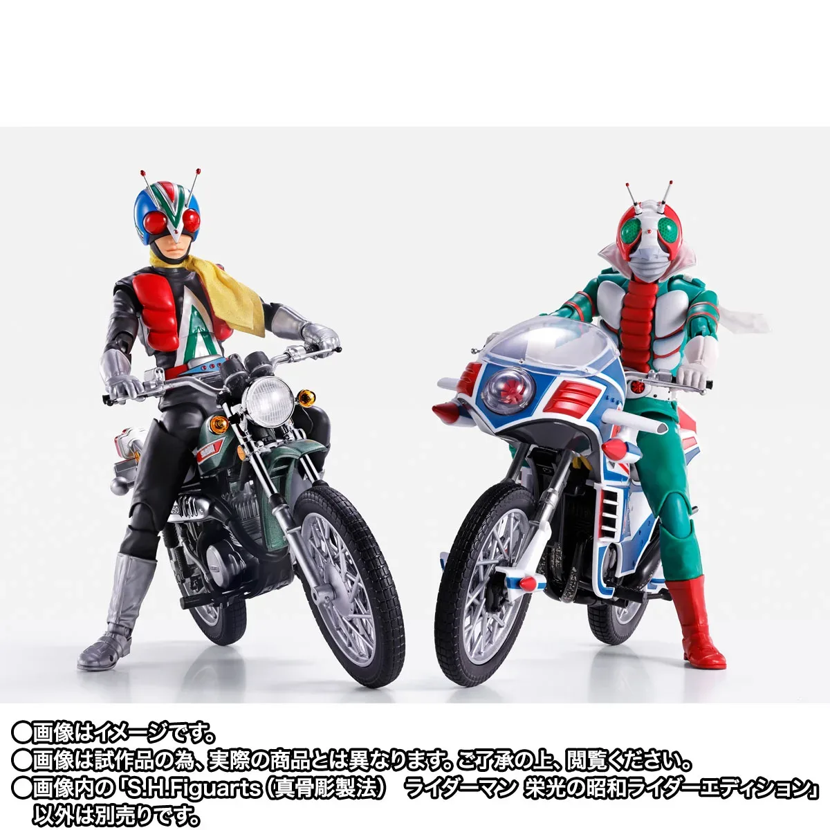 重現假面騎士4號英姿！S.H.Figuarts 真骨彫製法《假面騎士V3》騎士人 榮光之昭和騎士版 登場 細節特寫