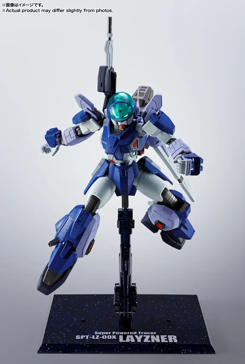 萬代 HI-METAL R《蒼藍流星 SPT雷茲納》雷茲納 確定 2026年10月17日發售，完全新規造型搭載頭部發光機構 細節特寫