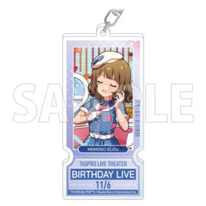 壽屋限定《偶像大師 百萬人演唱會!》周防桃子生日票券壓克力鑰匙圈 2026年11月發售