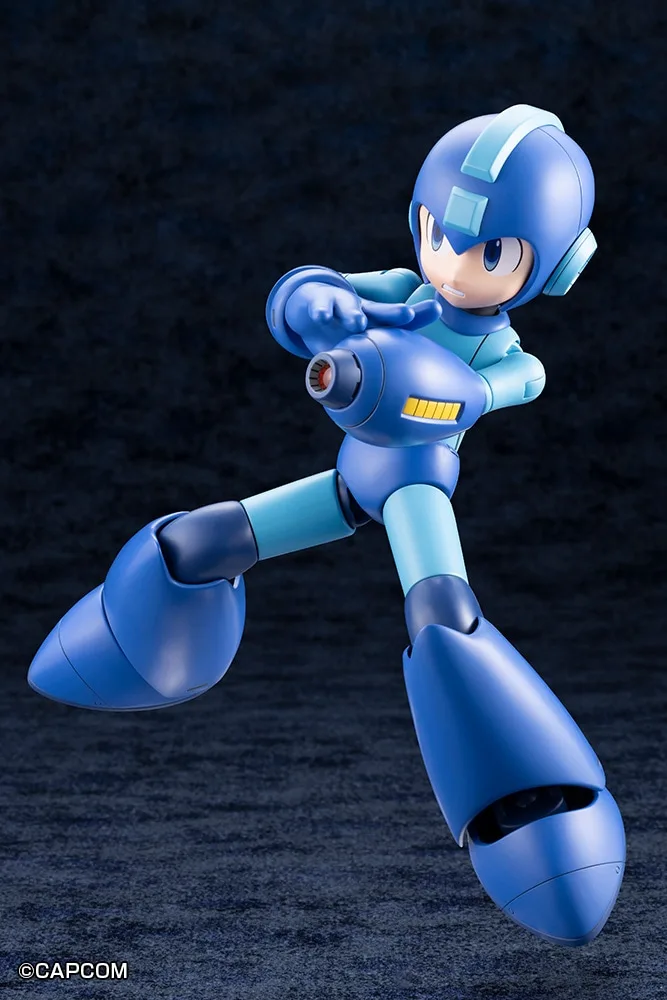 壽屋 GRANDE SCALE《洛克人11》洛克人 組裝模型登場!25公分大比例還原經典動作姿態 細節特寫