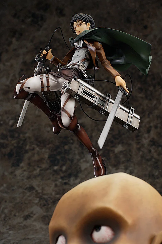 Good Smile Company《進擊的巨人》里維(Levi)1/8 比例模型 細節展示特寫 (1)