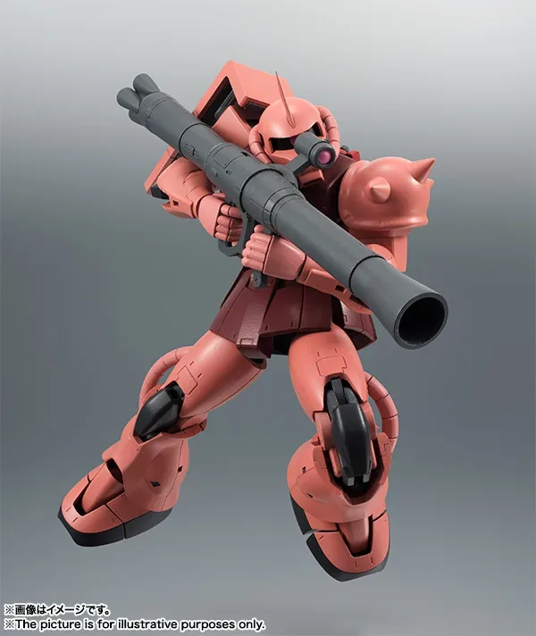 紅色彗星經典再臨！ROBOT魂 MS-06S 夏亞專用薩克 ver. A.N.I.M.E. 2027年4月發售 細節特寫