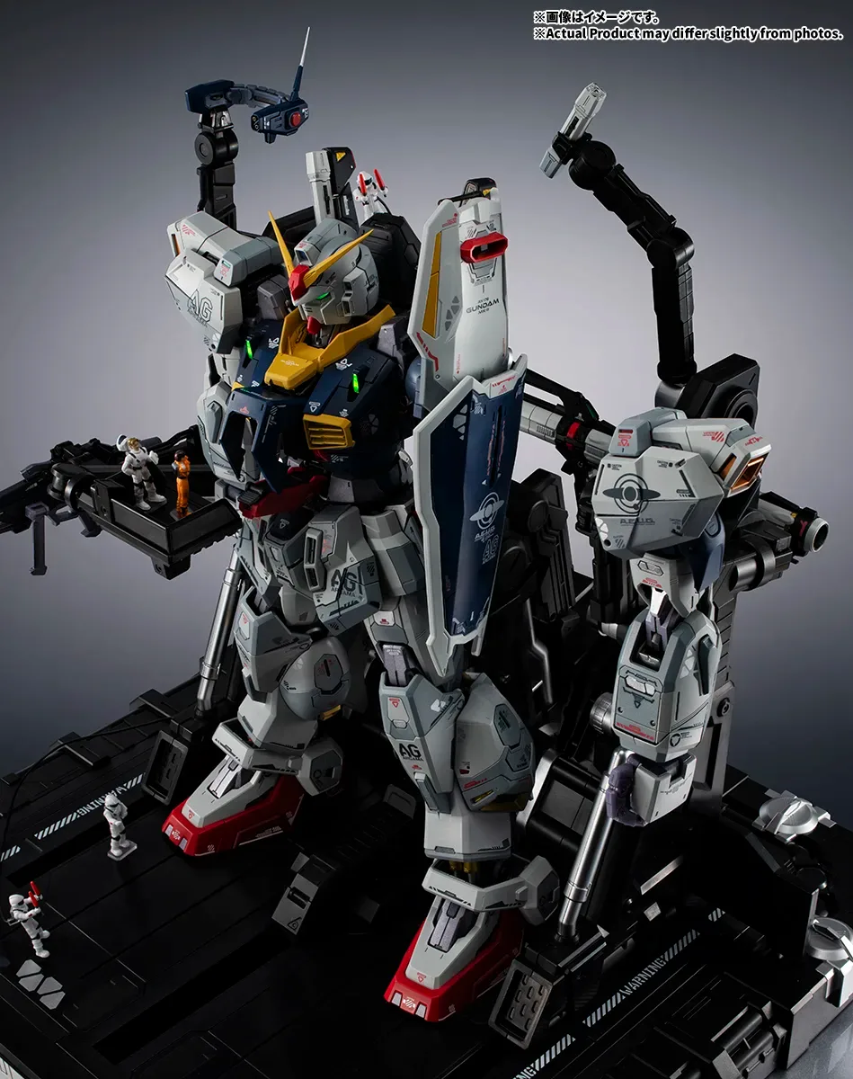 萬代頂級旗艦！METAL STRUCTURE 解體匠機 RX-178 鋼彈Mk-II（幽谷規格）霸氣降臨 細節特寫