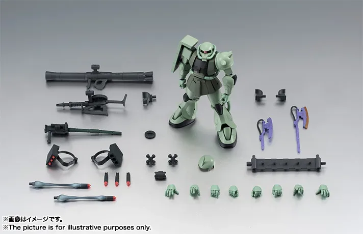 吉翁軍魂再次集結！ROBOT魂 ver. A.N.I.M.E. 量產型薩克重裝出擊，2027年4月預定出貨 細節特寫