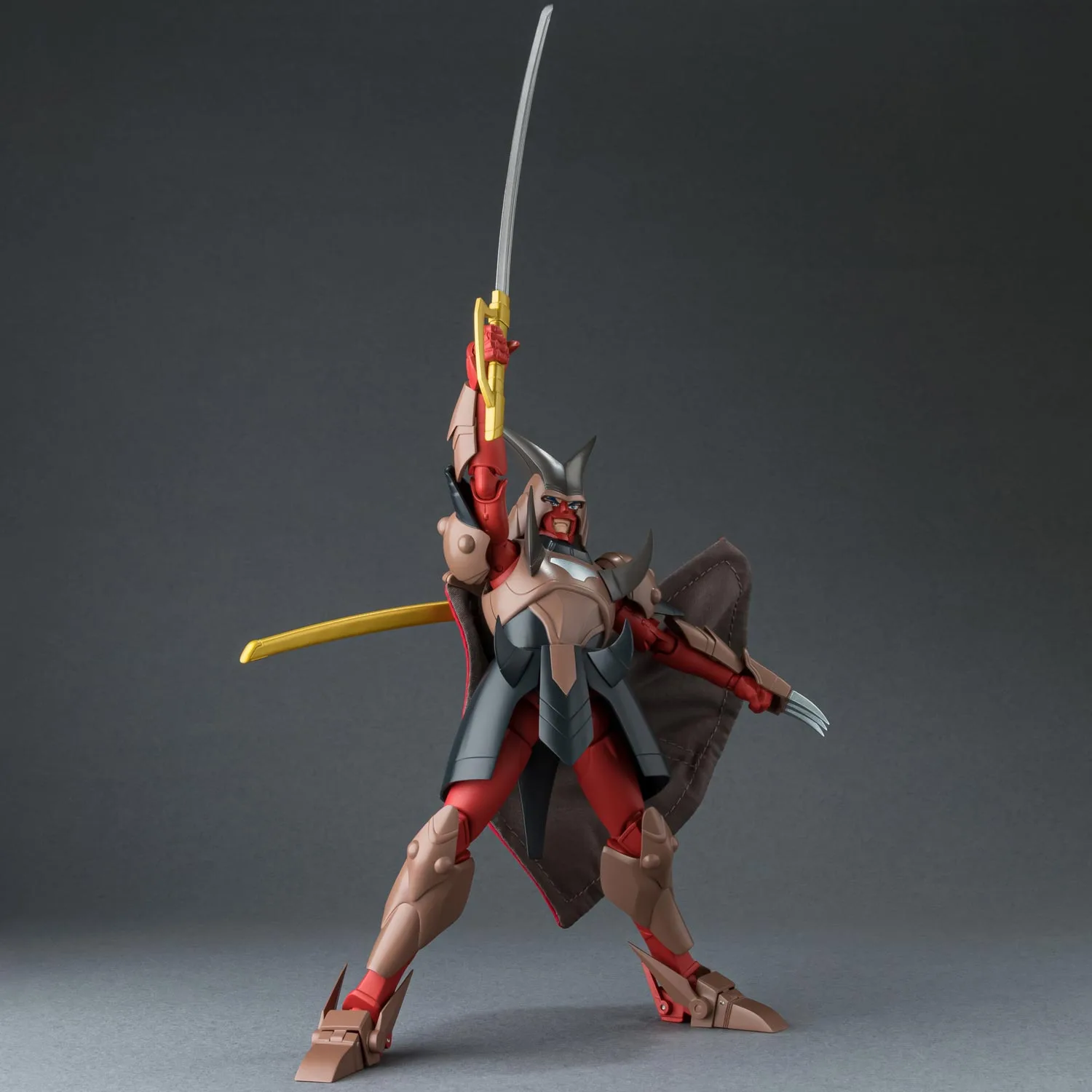 千值練 超彈可動《魔神壇鬥士》阿努比斯:忠義鬼魔旗艦評測 展示照
