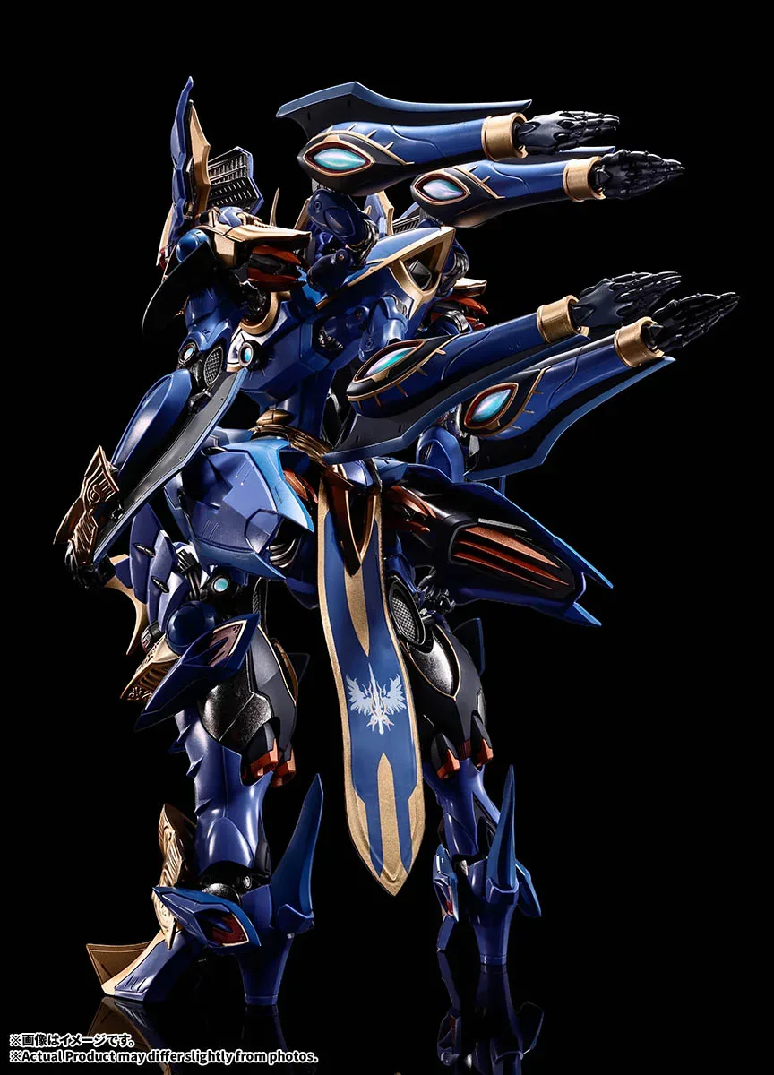 萬代 METAL BUILD《騎士&魔法》最強幻晶騎士「斑鳩」強勢參戰!天神英貴重塑機械美學、小說經典軍棋王座霸氣重現 細節特寫