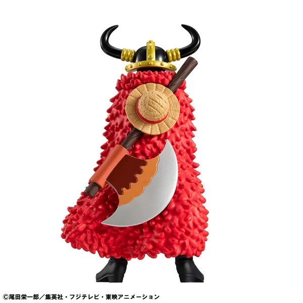 MegaHouse《航海王》WALLSTAR 蒙其·D·魯夫(艾爾巴夫篇)泡殼壁掛展示新系列登場 細節特寫