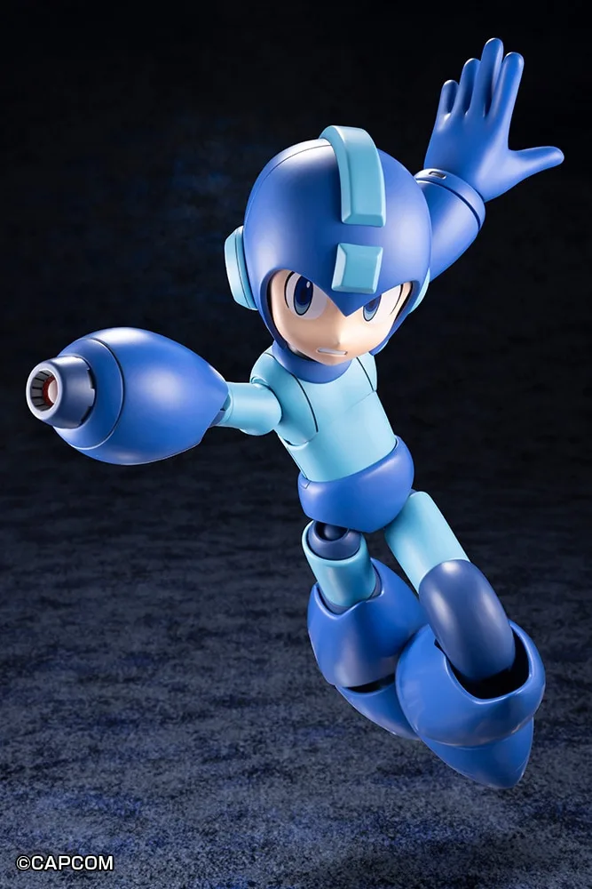 壽屋 GRANDE SCALE《洛克人11》洛克人 組裝模型登場!25公分大比例還原經典動作姿態 細節特寫
