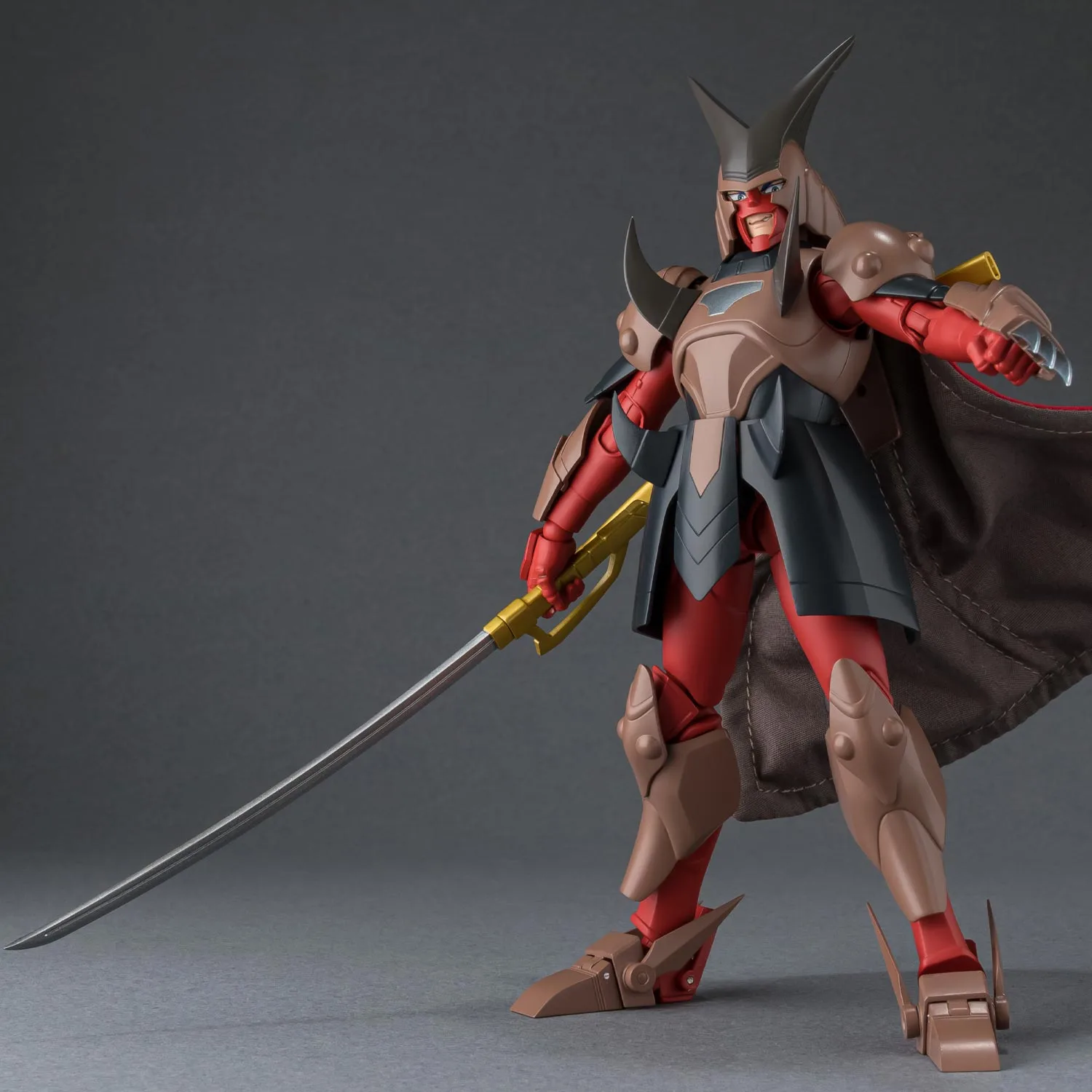 千值練 超彈可動《魔神壇鬥士》阿努比斯:忠義鬼魔旗艦評測 展示照