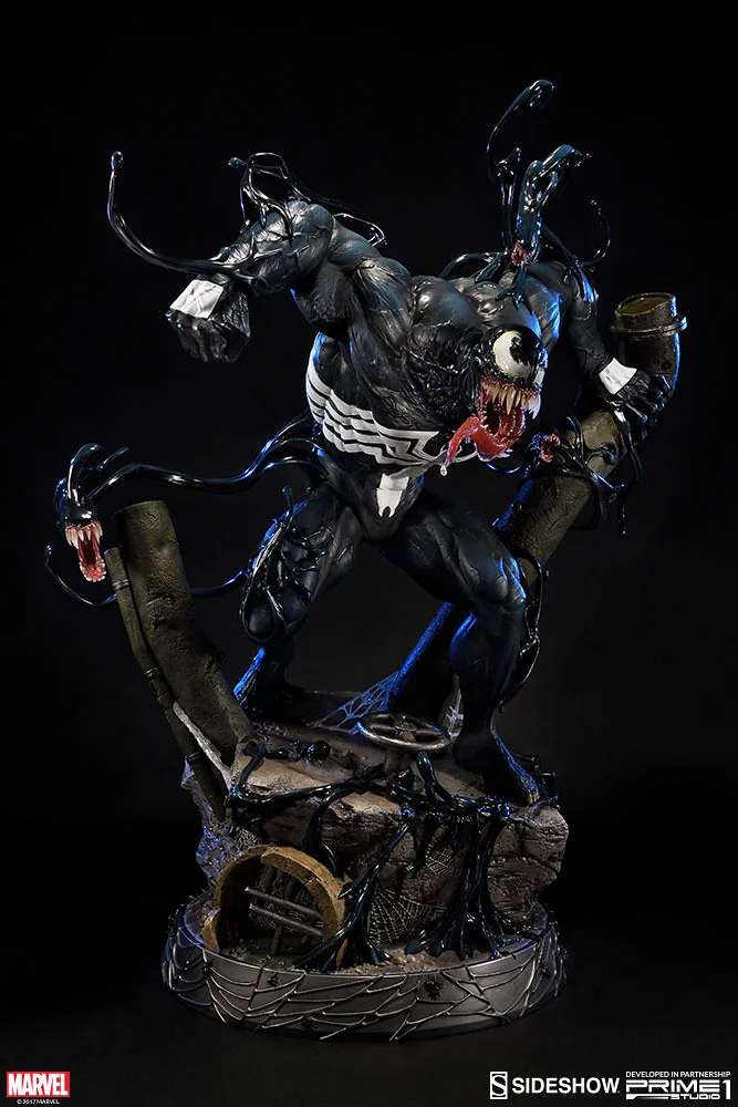 Prime 1 Studio《猛毒 Venom》1/4 Premium Masterline 狂暴共生體旗艦雕像 (PMMV-03) 細節展示 (4)