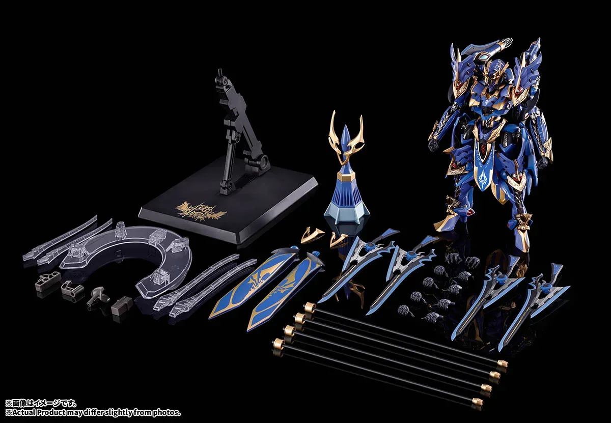 萬代 METAL BUILD《騎士&魔法》最強幻晶騎士「斑鳩」強勢參戰!天神英貴重塑機械美學、小說經典軍棋王座霸氣重現 細節特寫