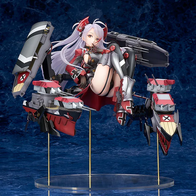 ALTER 1/7《碧藍航線》歐根親王(Prinz Eugen)比例模型:旗艦工藝完全評測 細節特寫