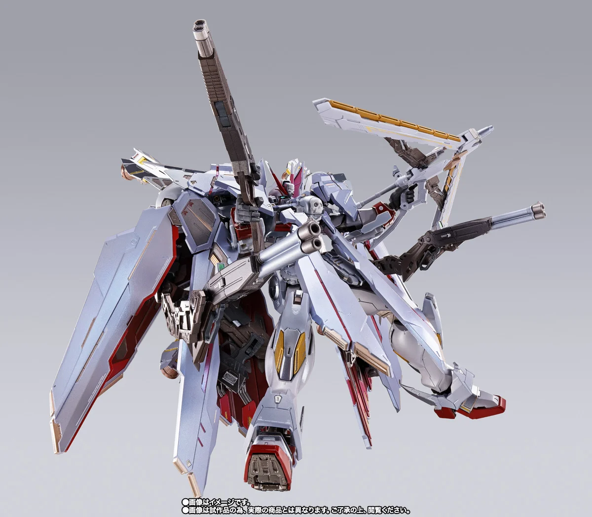 METAL BUILD 海盜鋼彈 X-0 全覆式披風 銀色幽靈重裝登場!極致合金工藝霸氣出擊 細節特寫