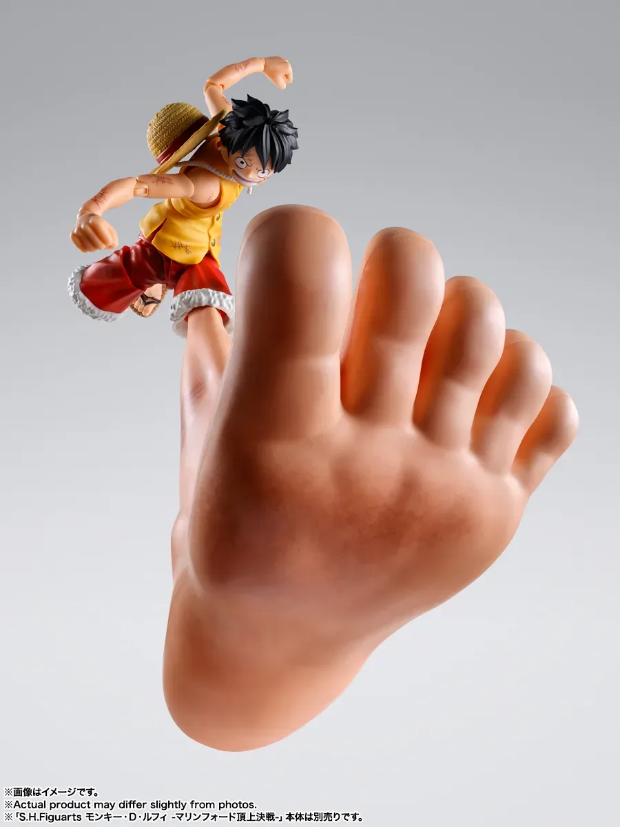 S.H.Figuarts《航海王》魯夫頂上決戰「三檔」配件套組 2026年10月17日正式發售 細節特寫