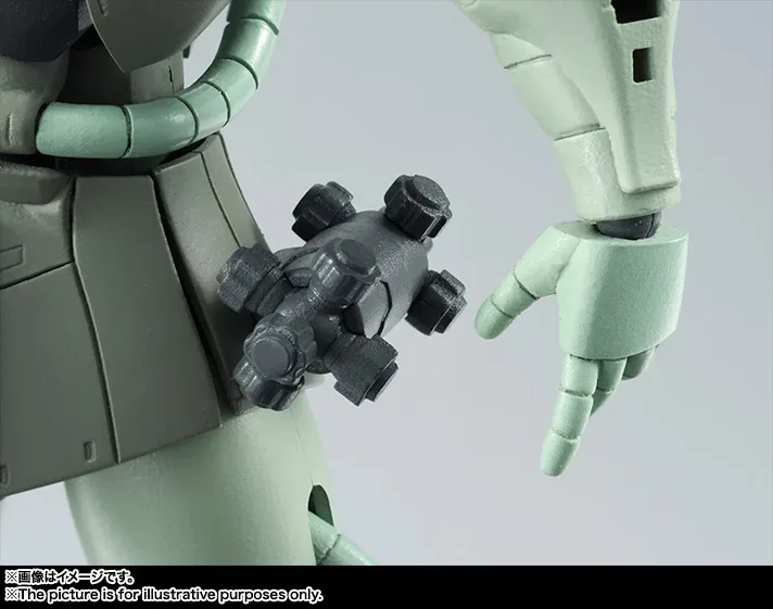 吉翁軍魂再次集結！ROBOT魂 ver. A.N.I.M.E. 量產型薩克重裝出擊，2027年4月預定出貨 細節特寫
