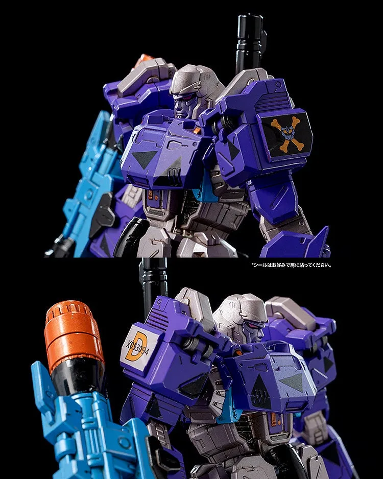 threezero《變形金剛》MDLX G2 英雄戰鬥密卡登可動公仔 復古紫色塗裝重磅登場 細節特寫