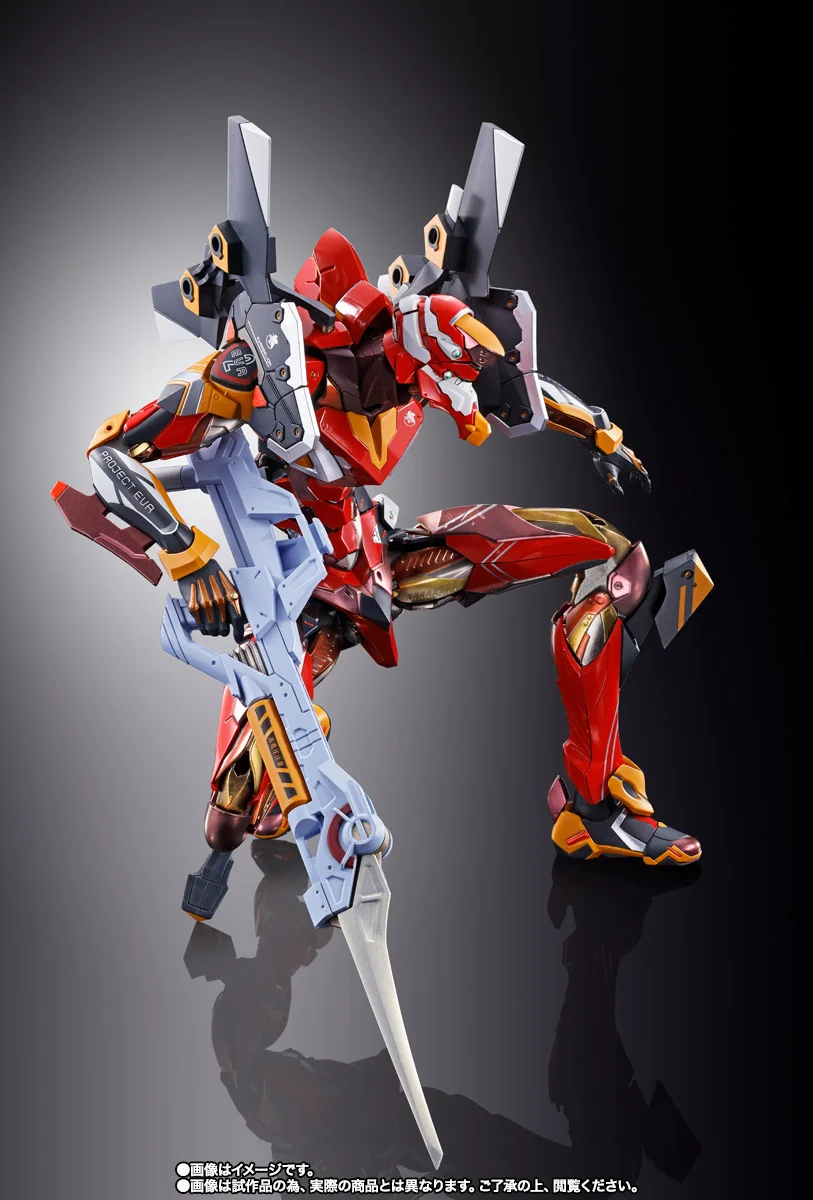 METAL BUILD《新世紀福音戰士》EVA 2號機 EVA2020 豪華金屬塗裝限定版 2024年4月重磅發售 細節特寫