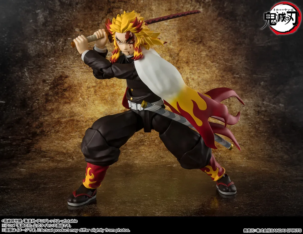 S.H.Figuarts《鬼滅之刃》煉獄杏壽郎 可動公仔確定於 2027年5月發售!五款替換表情重現大哥英姿 細節特寫