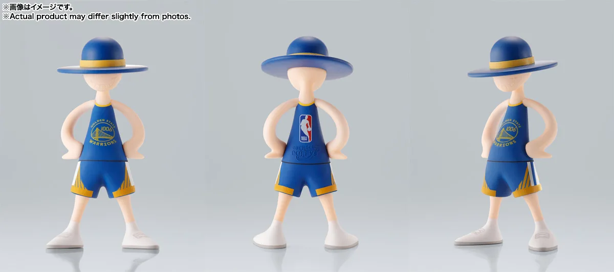 《航海王》聯名 NBA 紀念公仔登場!BANDAI「LUFFY