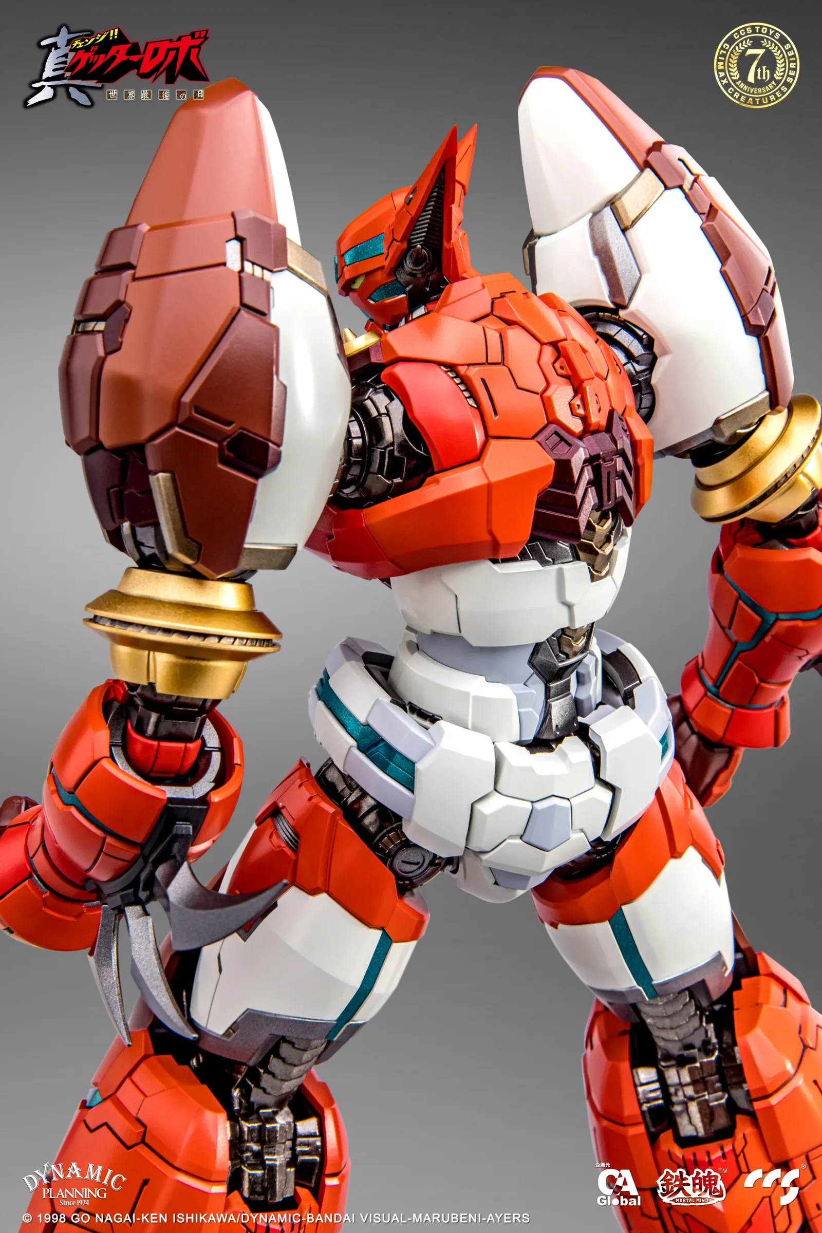 CCSTOYS 鐵魄《真無敵鐵金剛ZERO》無敵鐵金剛 ZERO:旗艦工藝完全評測 細節特寫