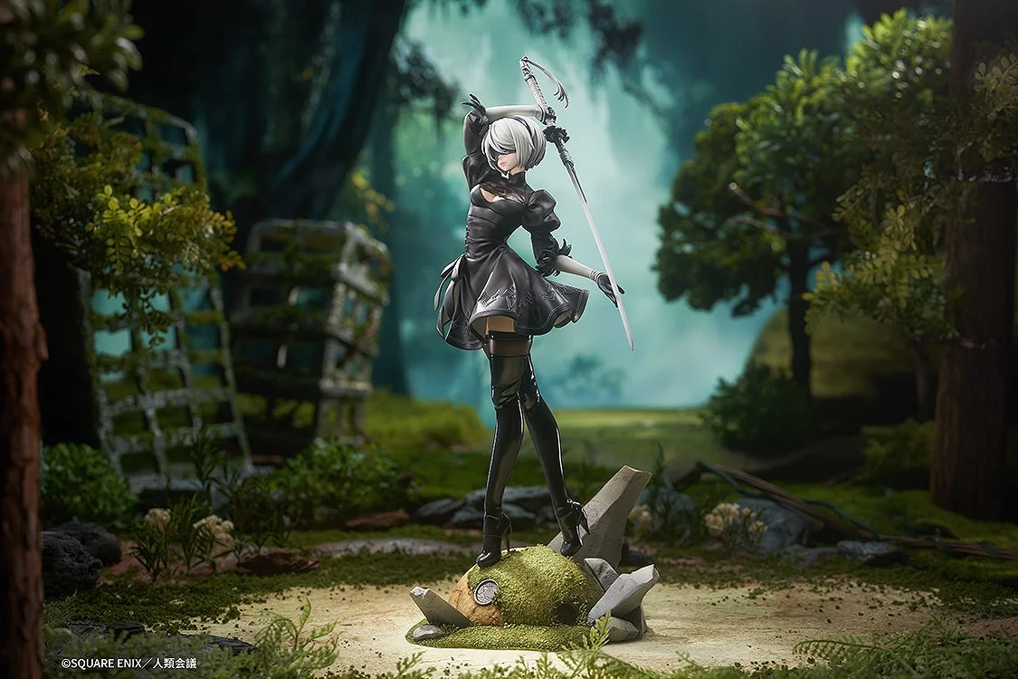 Max Factory 尼爾:自動人形 2B(寄葉二號B型)DX版 1/7 比例模型 官方商品照