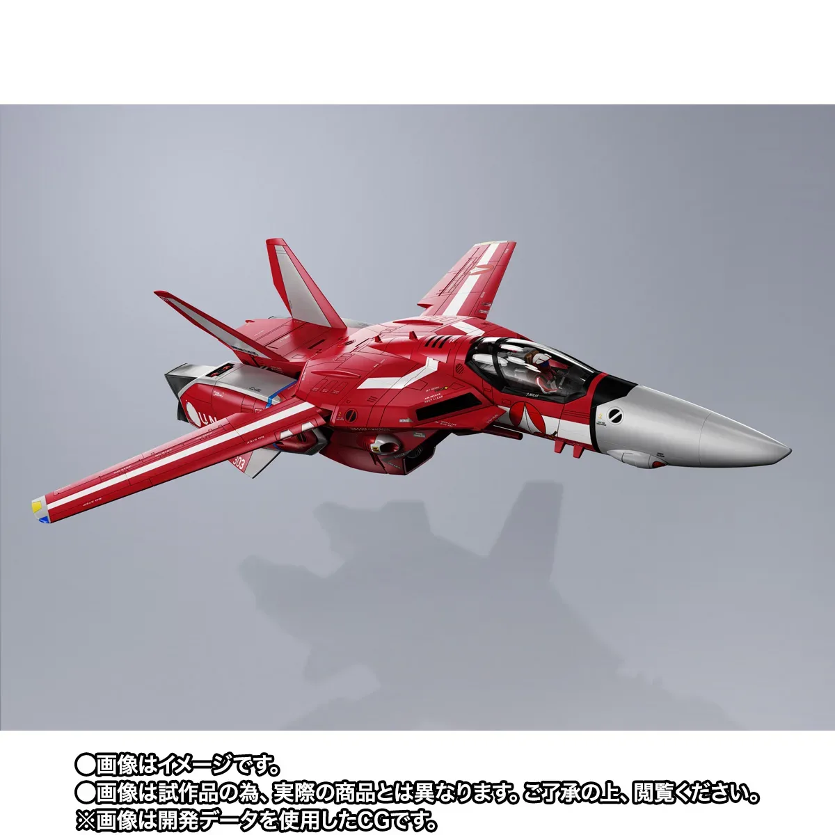 DX超合金《超時空要塞》VF-1J 超級女武神（米莉亞機）鮮紅登場！王牌夫妻檔合體出擊 細節特寫