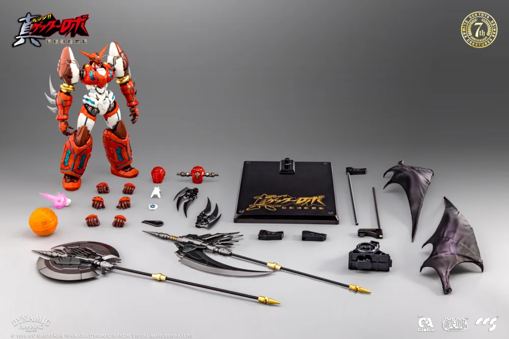 CCSTOYS 鐵魄《真蓋特機器人》真蓋特 1 號 合金完成品:旗艦工藝完全評測 細節展示 (4)