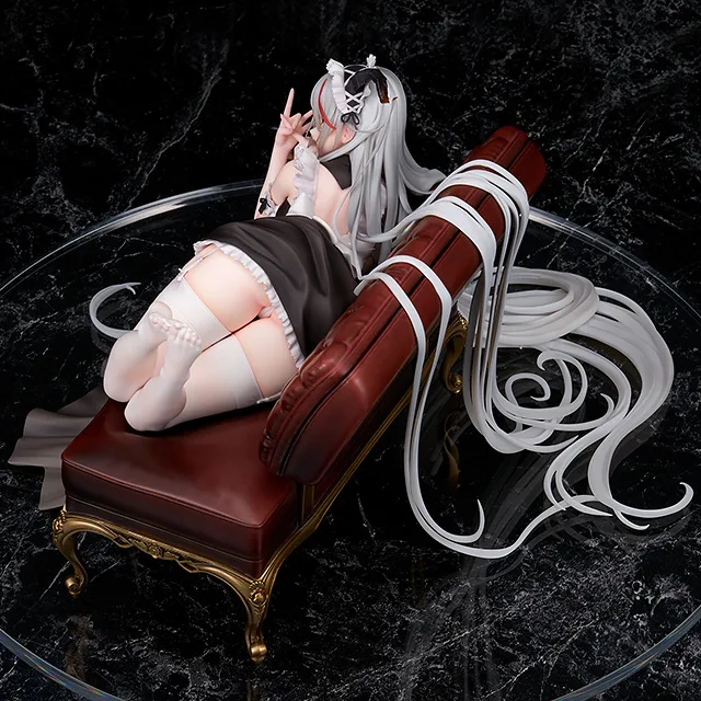 ALTER 1/7《碧藍航線》愛哲爾(Ägir)鐵血母港女僕 比例模型:旗艦工藝完全評測 細節特寫